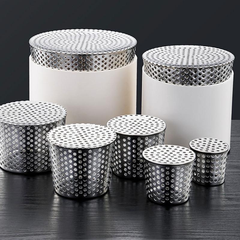 Zewnętrzny Ociekacz Wodny Stalowa Osłona Powierzchnie Wentylowane Mała Instalacja Odpływ Podłogowy Bariera dla Zwierząt dla Rur Odpływowych