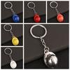 Key Ring Funny Safety Helmet Keychain Creative Friendship Hard Hat Pendant Mini Ornaments Bag Hanging Gifts