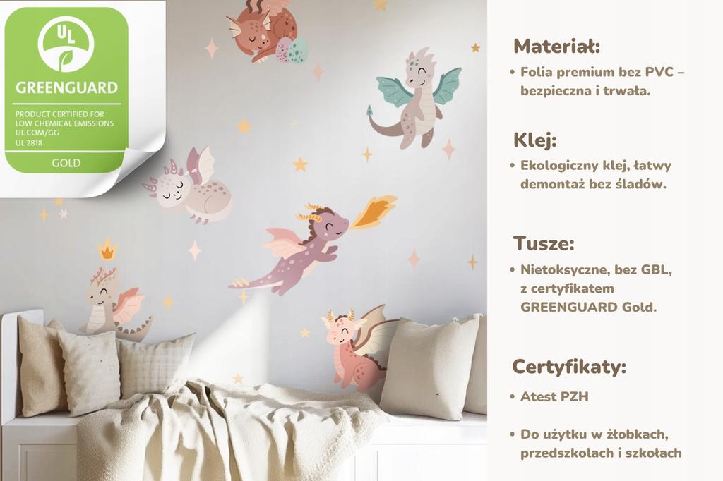 Dragons Wall Sticker For Boys And Girls Children'S Room