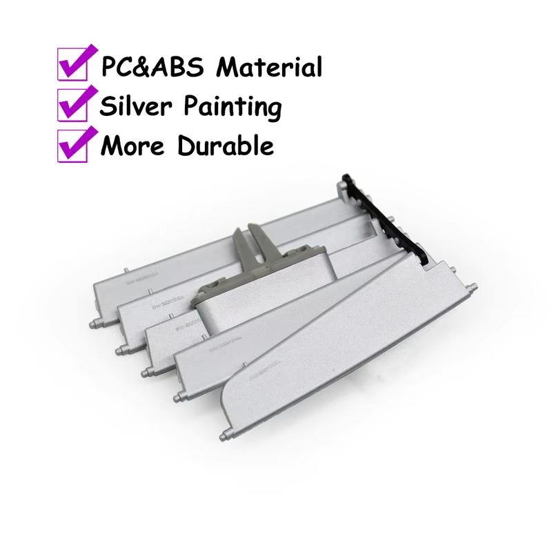 Kit de réparation de bouton coulissant de grille de sortie d'aérateur de climatiseur AC de tableau de bord avant Pour Mercedes Benz Classe E W212 2009-2013 E250 E300 E350