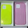 Aluminum Alloy Apple/Black Suitcase Full Cover Phone Case for Rimowa