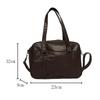 JK-Tasche im japanischen Stil für Damen, Uniformtasche für Schülerinnen, PU-Leder, Umhängetasche für Damen, einfache Handtaschen, Umhängetaschen