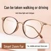 Korean Style Ultralight Women's Anti-Blue Light Reading Glasses - Slim, Anti-Radiation, High-Definition Resin Lenses with Smart Light Adjustment.