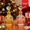 0.51oz Two-Tone Crown Arabic-Style Perfume Bottle Portable Personal Care Essential Oil Bottle Vanity Decoration/Party Decoration/The First Choice for
