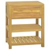 Bathroom Cabinet 60 x 45 x 75 cm Solid Teak Wood