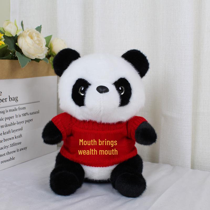 

Giant Panda Plush Toy - National Treasure Stuffed Animal for Kids, Christmas & Holiday Gift 25cm