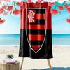 Telo Mare con Stampa Logo Flamengo2, Grande Morbido Asciugatura Rapida per Spiaggia Campeggio Nuoto
