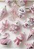 Assorted Christmas Tree Hanging Ornaments – Plastic Festive Decorations In Multiple Fun Styles (Santa, Snowman, Unicorn, Lollipop, Cake & More)