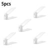 5pcs Adjustable Shoe Rack - Shoe Storage Wonder Double-Layer Shoe Drying Rack with Tiered Shoe Trays Slipper Storage Rack