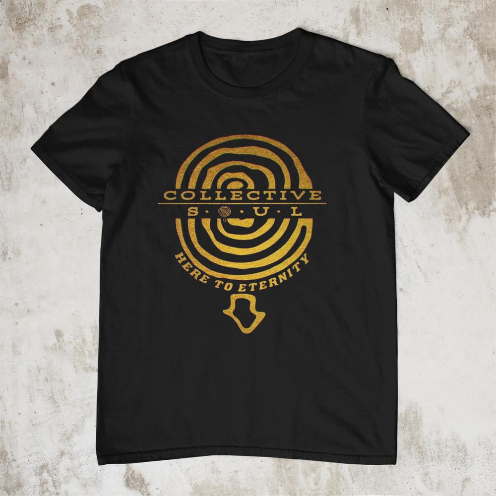 NEW Collective Soul Here To Eternity Music Black All Size Shirt BT09 Unisex T-Shirt