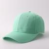 Pure cotton simple light board baseball cap fashionable hard top wide brim sunshade cap spot