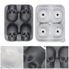 Ice Mold Tray Skull Shape Food Grade Silicone Ice Cube Mold Easy Release Multi-Purpose Ice Cube Tray for Whiskey Cocktails