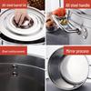 Casserole à fond épais en acier inoxydable 304 Aibofei avec couvercle