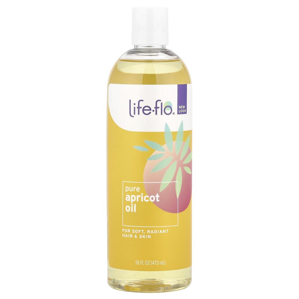 Life-Flo, Pure Apricot Oil, Skincare, 473Ml (16 Fl Oz)