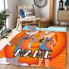 Looney Space Jam Run Event Customizable Name Floor Mat Suitable for Decorate room Balcony Entryway Dining Room Anti-slip Rug Anime Office Decor