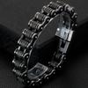 Retro Stainless Steel Motorcycle Chain Men Bracelet 13MM Wide Rock And Roll Men's Bracelets On Hand Male Jewelry Mannen Armband