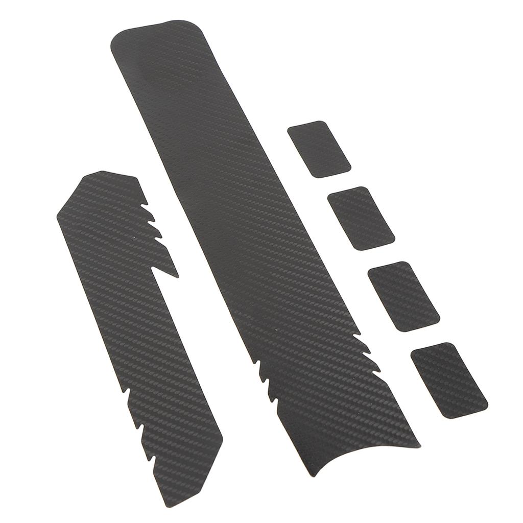 Bike Frame Protection Tape Synthetic Leather Front Fork Upper Lower Tube Scratch Friction Resistant