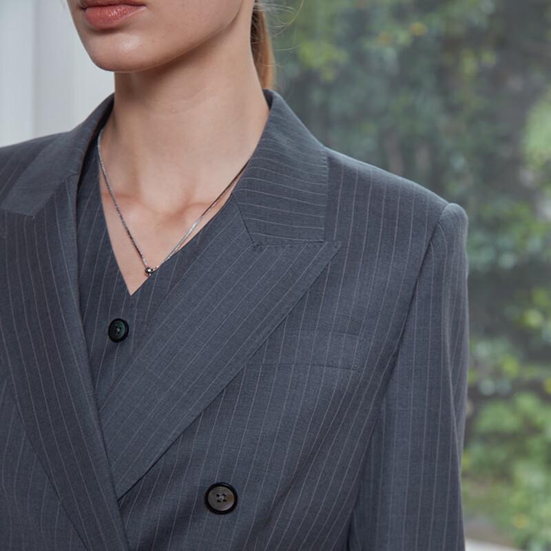 LadyS Elite Vanguard 2.0 Women's Grey Stripe Business Separates