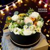 Runde Offene Fenster Geschenkbox Set von 2 Ausstellungs-Blumenkorb Perfekt zum Präsentieren von Frische Früchten Und Schönen Blüten
