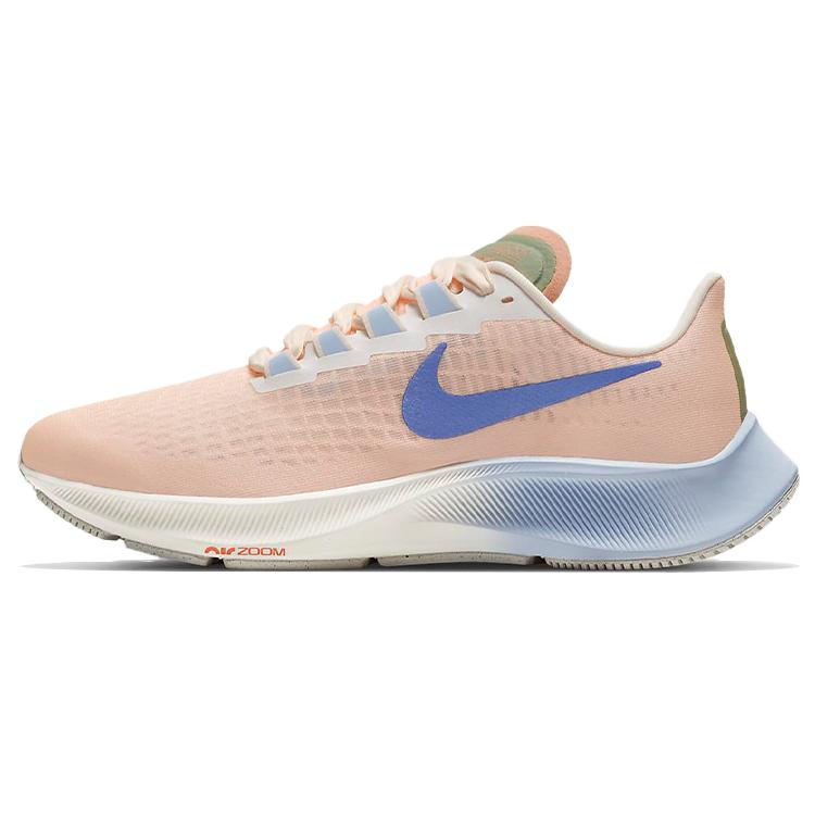 New Nike Air Zoom Pegasus 37 Hydrogen Blue Electro Orange Women's DD8503-488