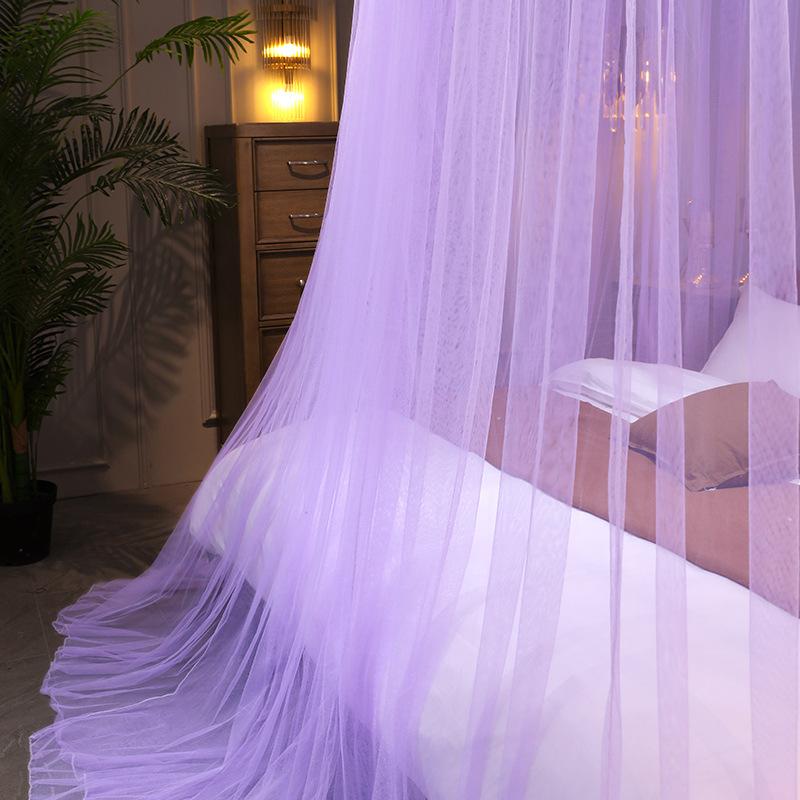 Hanging Dome Mosquito Nets Foldable Encrypted Net Home Bed Nets for 1.5 1.8 Meter Bed Princess Ceiling Net