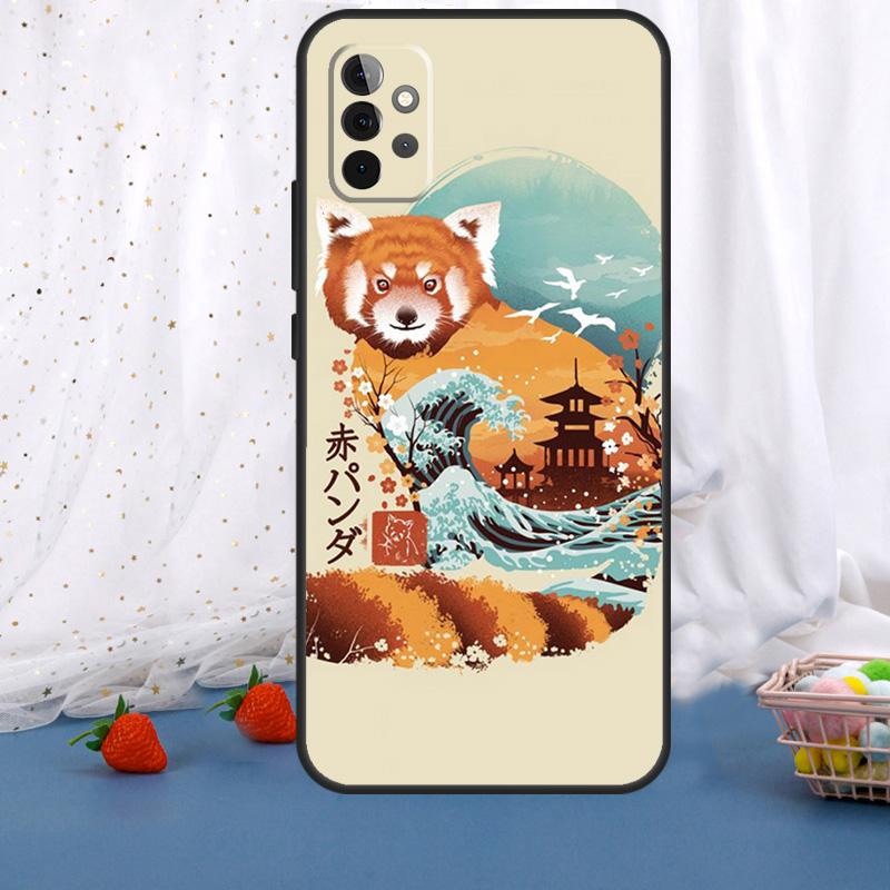 Red Panda For Samsung Galaxy A36 A26 A16 A05 A06 A54 A34 A14 A22 A32 A52 A55 A35 A15 A53 A13 A56 Case