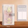 Get Rich Overnight 100 Envelopes Money Saving Challenge Save Money PVC Money Collection Book Large Capacity Waterproof