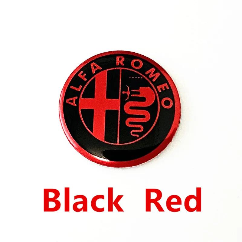 Autocolantes para Carro Para Alfa Romeo 5 Peças 14mm Carro Comando Remoto Carcaça Botão Chaveiro Chave Logótipo Autocolante Emblema Decalque Símbolo Etiquetagem Para Alfa