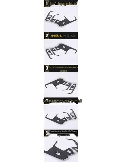 Zotye T700 Glass Switch Decorative Frame & Door Armrest Button Patch