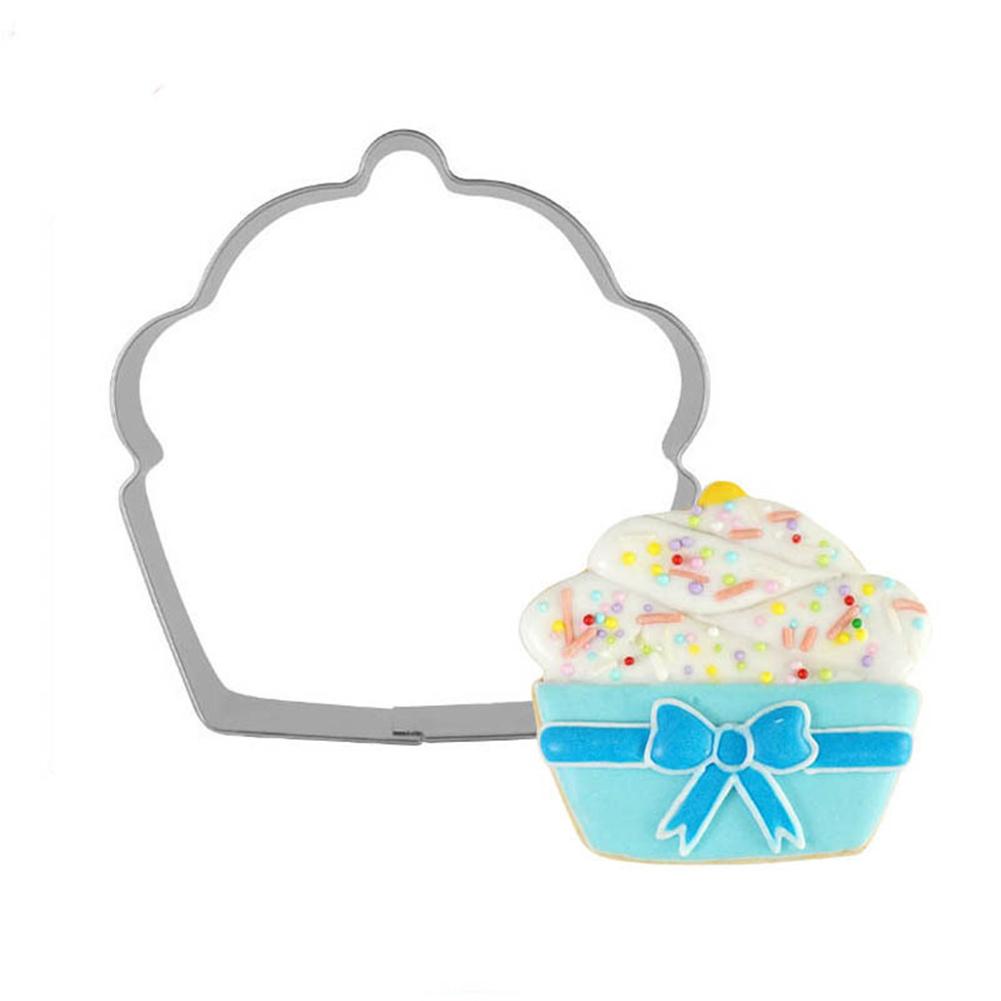 Stainless Steel Cookie Cutter Biscuit Cake Mould Cupcake Shape Fondant Baking Mold