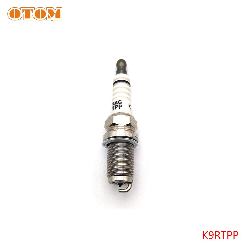 OTOM DT230 Spark Plug F7RTC & K9RTPP Ignition Device For YAMAHA MT250 2 Stroke dt 250cc Motocross Motorcycle Engine Parts