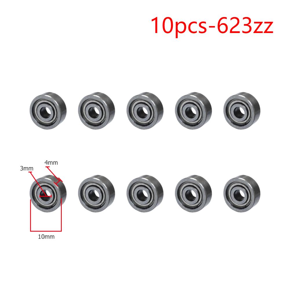 20pc Ball Bearings 608ZZ 623ZZ 626ZZ 687ZZ 607zz Deep Groove Miniature Bearings For Skateboard Scooter 3D Printers Ball Bearings