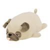 LIV HEART Bolster Cushion Marshmallow Animal Pug Hana (Total Length Approx. 27cm) Fluffy Chewy 48656-32
