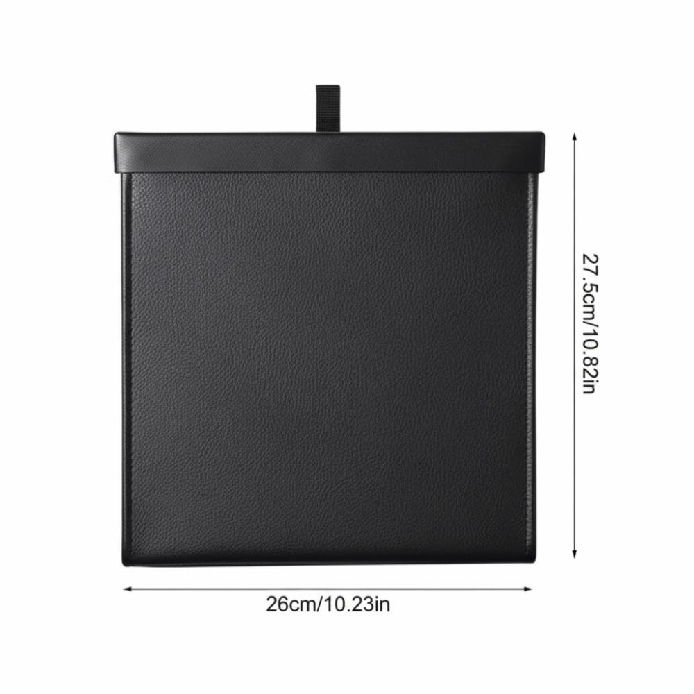 Waterproof Car Trash Can Magnetic Car Supplies Portable Car Rear Seat Truck