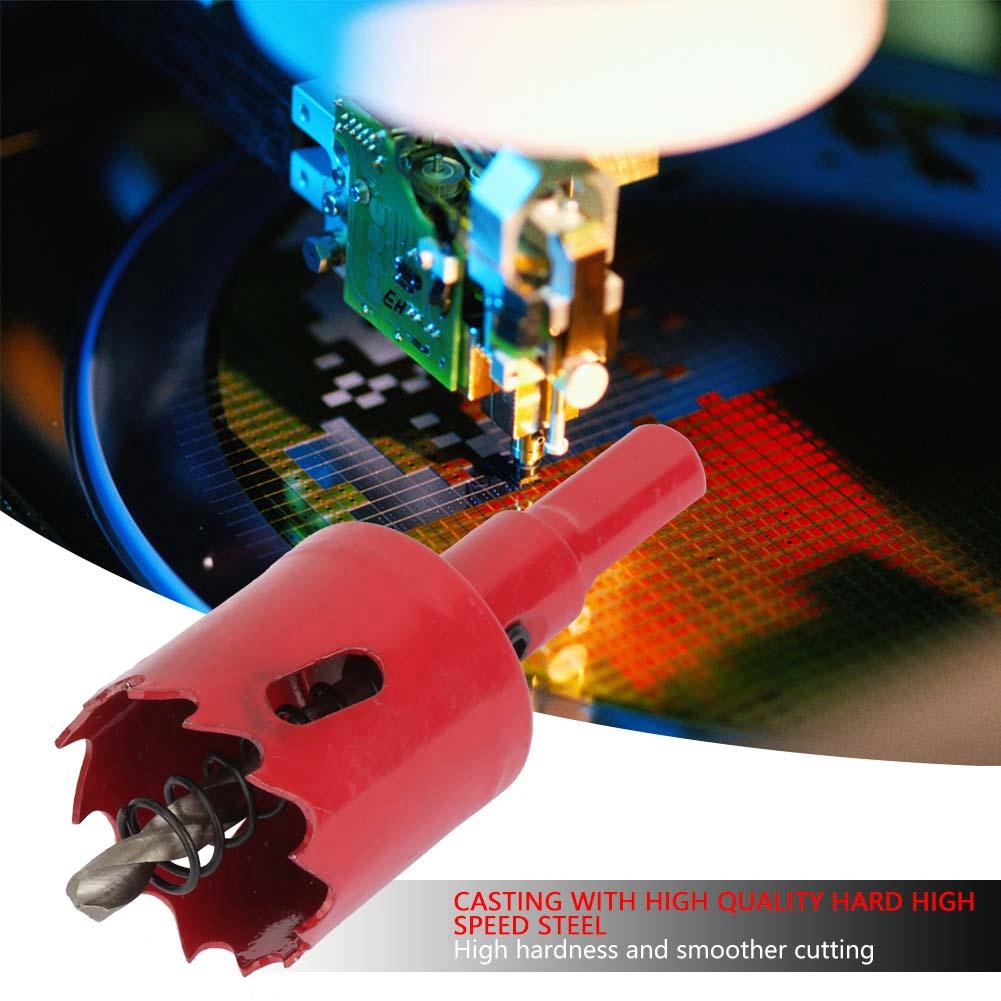30mm Hole Saw Metal Cutter Drill Bit Tooth Cutting For Aluminum Wood Plastic Gypsum Board