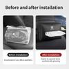 For Volkswagen VW Car Leather Tissue Box Universal Auto Seat Back Tissue Holder Scirocco Passat Polo B5 B6 B7 CC Tiguan Sharan Zj4