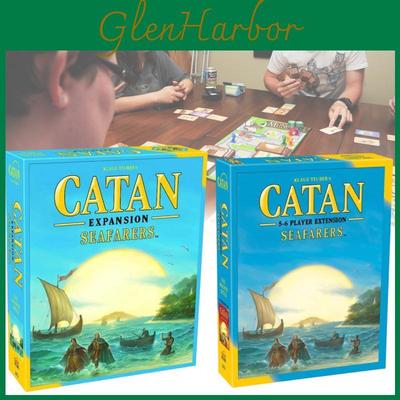 Engaging English Edition Catan Island Board Game 5th Edition 5-6 Player Expansion Party Cards