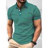 Best Selling Men's Short Sleeved Polo Shirt for Summer
