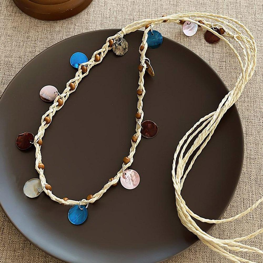 

Retro Braided Belts Bohemian Waist Chain New Headband Headband Accessories C
