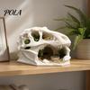 Natural Looking Reptile Shelter Dragon Skull Shelter, Hide Cave, for Terrarium Lizards Hideouts Fish Tanks Accessories Decorative Ornament Living Room