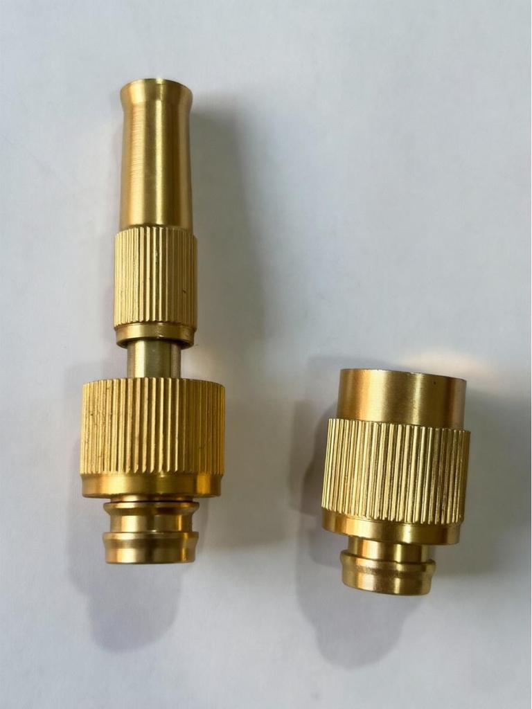 Pure Copper Car Wash Spray Nozzle - Household Watering Gun Attachment