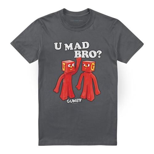 Gumby Unisex Adult U Mad Bro T-Shirt