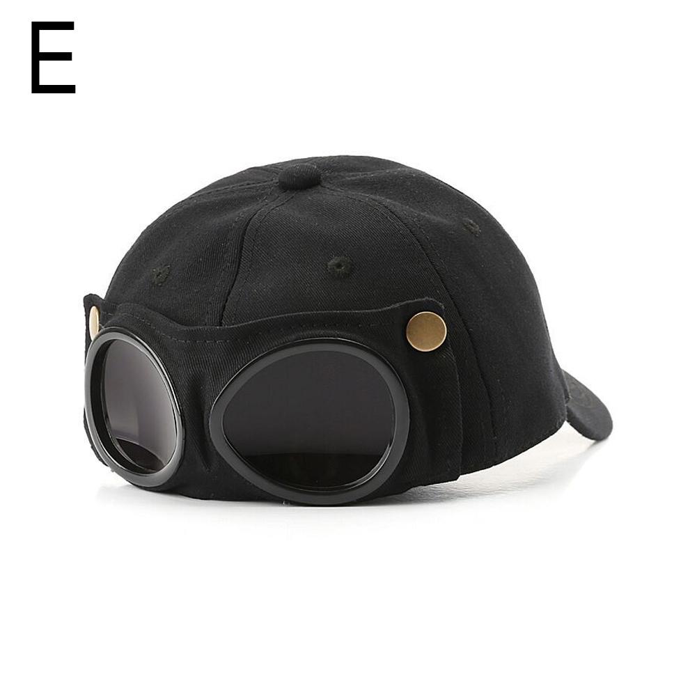 

Cute Cat Ears Baseball Cap For Women Men Funny Sunglasses Aviator Snapback Sun Hat Unisex Solid Color Hip Hop Peaked Hats