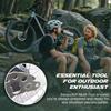 9-in-1 Multi-Tool Set, including an Allen wrench, bottle opener, can opener, right-angle ruler, flathead screwdriver.