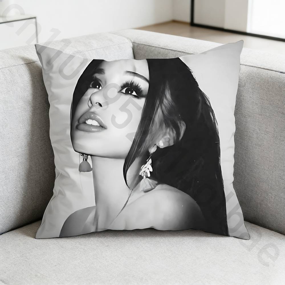Singer AAriana Grande Pillow Cover Living Room Sofa Cushion Cover Bedroom Room Bed Pillow Cover Home Decoration