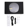 Tragbarer Bluetooth CD-Player Wiederaufladbar Eingebauter Lautsprecher CD AUX USB UKW-Radio Desktop CD-Player EU-Stecker