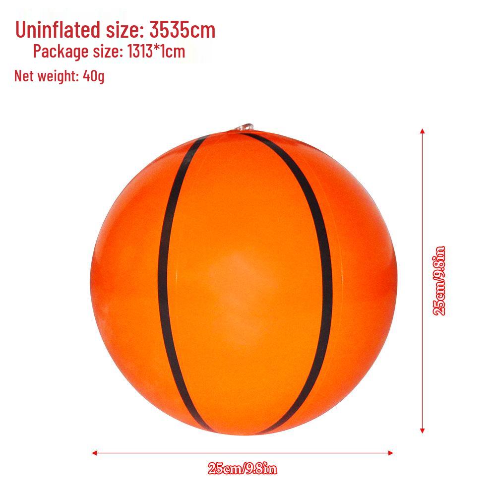 Inflatable PVC Basketball Beach Toy for Advertising