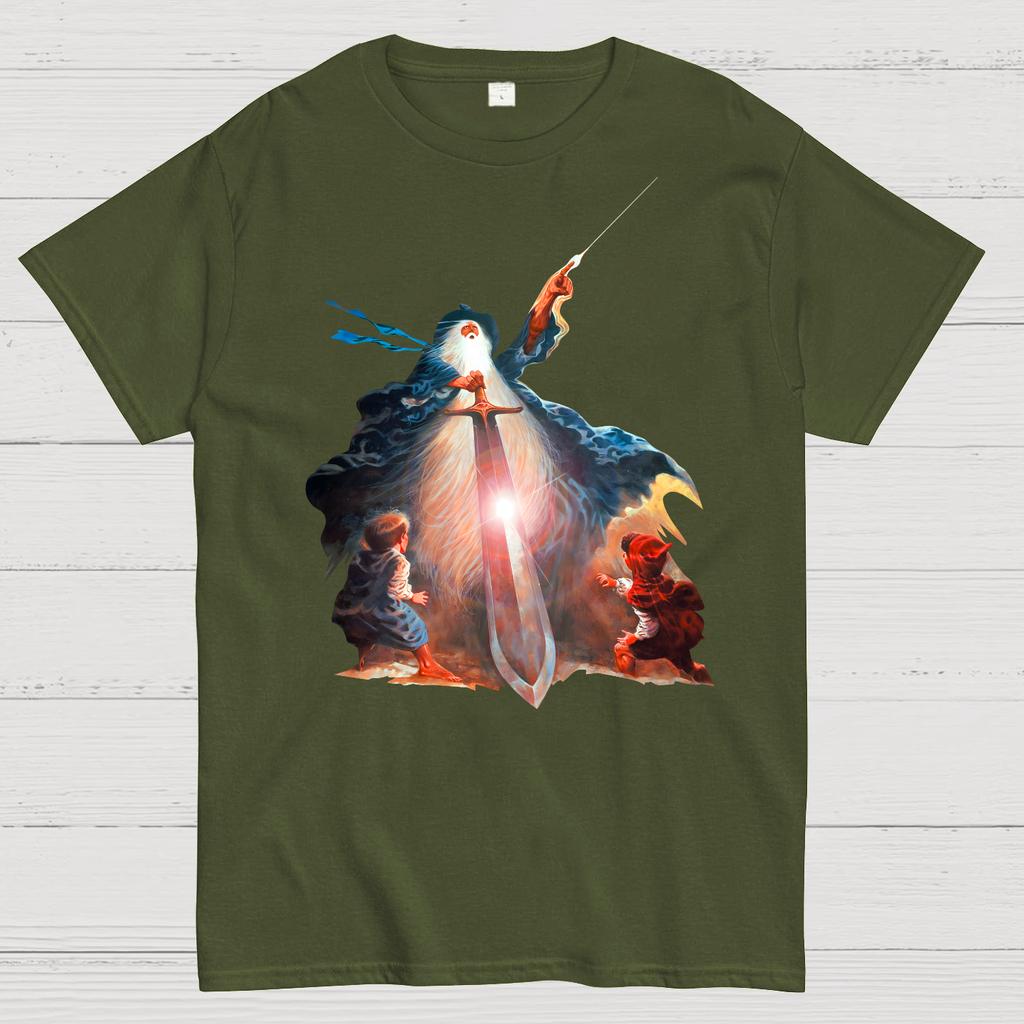 Retro Vintage Fantasy The Lord Of The Rings Unisex Cotton Summer Casual Cool Loose T-Shirt