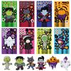 32Sheets Halloween Make a Face Puzzle PVC Sticker Kids Party Favors Gift Toy DIY Pumpkin Ghost Assemble Jigsaw Educational Game