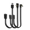 26AWG Type C Female To Mini USB Male Charging Cord 480Mbps Data Transfer Cable Wire for Tight Space and Various Devices